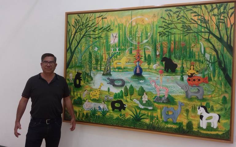 Pintor conjuga arte con filosofía y monta muestra en Bellas Artes - El Sol  de Morelia | Noticias Locales, Policiacas, sobre México, Michoacán y el  Mundo