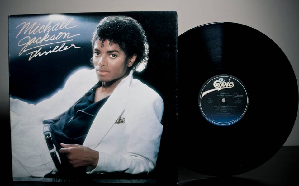 Michael Jackson Thriller Disco de vinilo enmarcado -  México