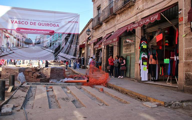 Obras afectan ventas en Centro Histórico - El Sol de Morelia | Noticias  Locales, Policiacas, sobre México, Michoacán y el Mundo